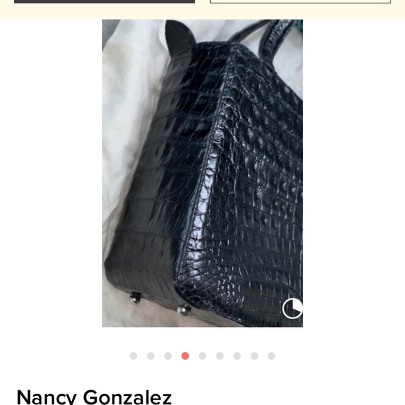 Nancy Gonzalez crocodile  handbag - Picture 6 of 8